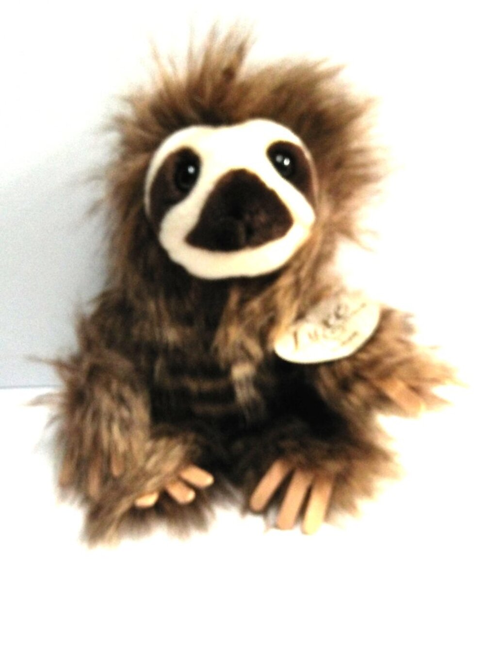 Aurora Mandra Sloth Luxe Boutique 2017 #7743 Brown Soft Fur 9" High, 8" Wide NEW